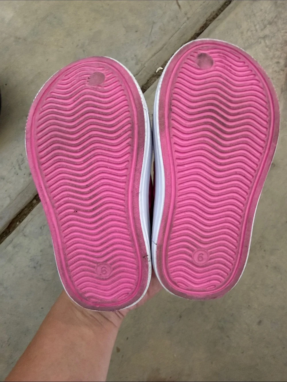 Toddler Skechers Pink Slip-On Clog Shoes Sz 6